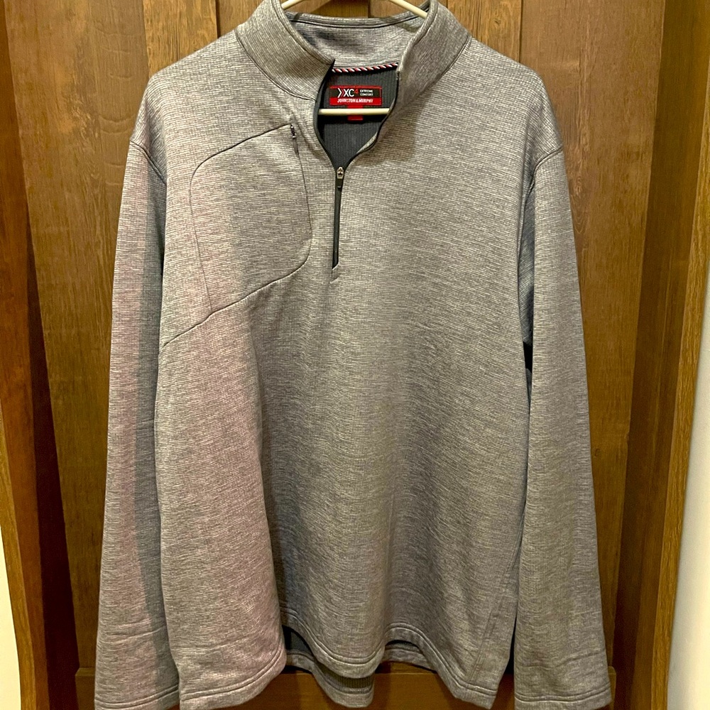 Johnston & Murphy XC4 Extreme Comfort Performance Quarter-Zip Sweater - XL